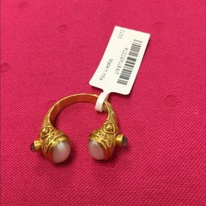 Julie Vos Ring Mother of Pearl size 6/7